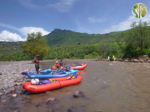 Rio Aros begins at the Confluence of the Tutuaca and Sirupa Confluence of Rio Tutuaca and Sirupa, begin Rio Aros