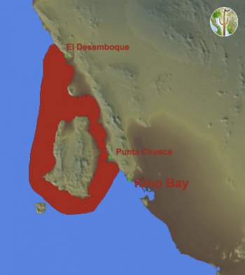 Seri Coast location - Seri territory Seri Coast location - Seri territory