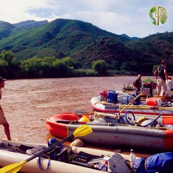 Getting ready to launch, Rio Aros and Yaqui Biological Inventory, 2005